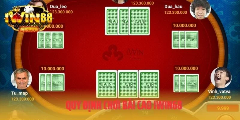 Quy định chơi bài cào IWIN68