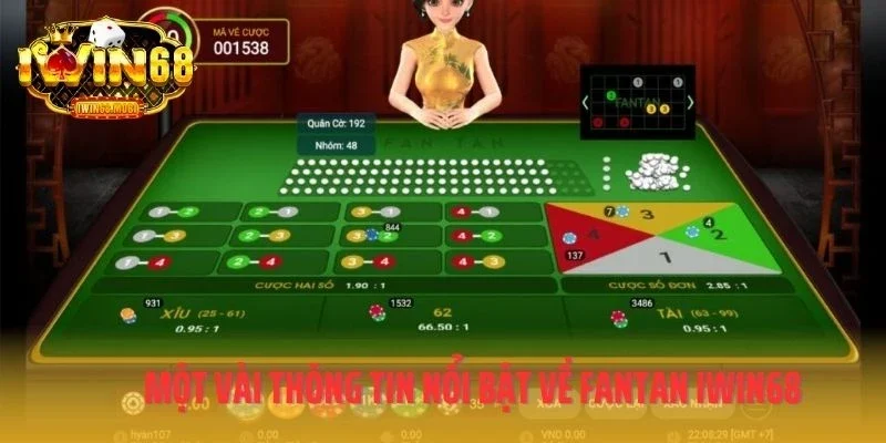 Một vài thông tin nổi bật về Fantan IWIN68