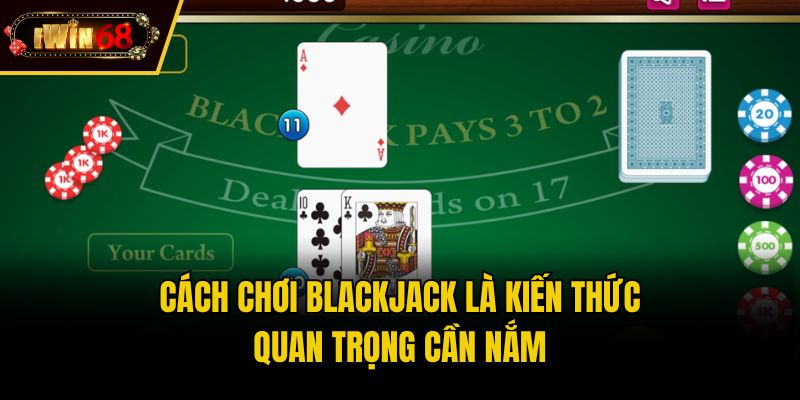 Cách chơi Blackjack là kiến thức quan trọng cần nắm